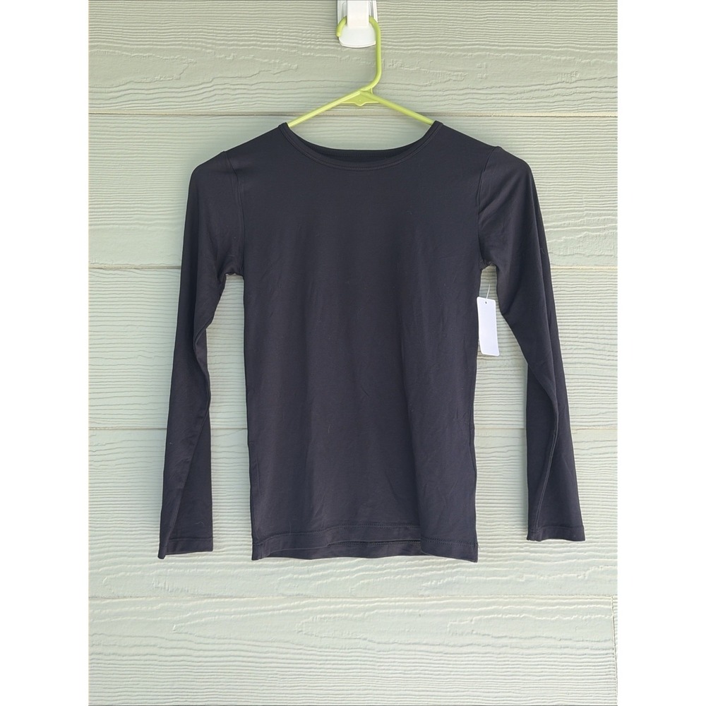 32 Degrees Heat Classic Black Crewneck Base Layer Long Sleeved Shirt Medium NEW
